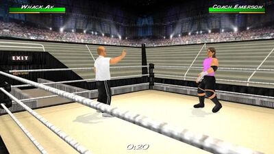 Скачать Wrestling Revolution 3D (Взлом Много монет) версия 1.71 на Андроид