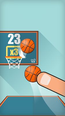 Скачать Basketball FRVR - Стреляйте обручем и слэм данк! (Взлом Разблокировано все) версия 2.8.14 на Андроид
