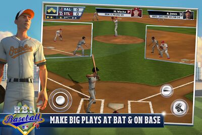Скачать R.B.I. Baseball 14 (Взлом Много монет) версия 1.0 на Андроид