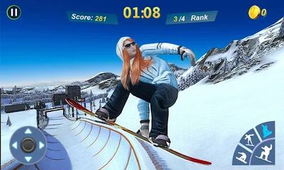 Скачать Snowboard Master 3D (Взлом Разблокировано все) версия 1.2.3 на Андроид
