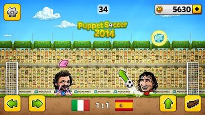 Скачать Кукольный футбол - Футбол (Взлом Много монет) версия 3.1.6 на Андроид
