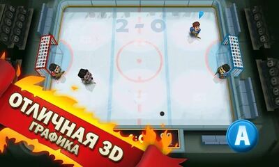 Скачать Ice Rage: Hockey Multiplayer (Взлом Разблокировано все) версия 1.0.53 на Андроид