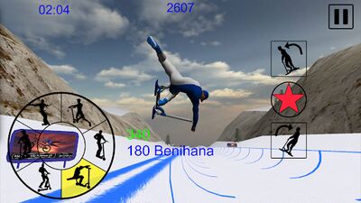 Скачать Snowscooter Freestyle Mountain (Взлом Много денег) версия 1.09 на Андроид