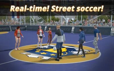 Скачать Extreme Football:3on3 Multiplayer Soccer (Взлом Много монет) версия Зависит от устройства на Андроид