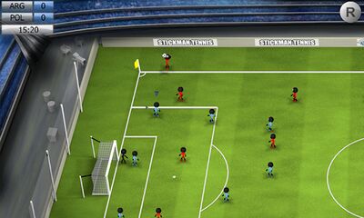 Скачать Stickman Soccer 2014 (Взлом Много денег) версия 2.9 на Андроид