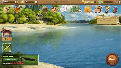 Скачать Fishing World (Взлом Много денег) версия 1.2.3 на Андроид