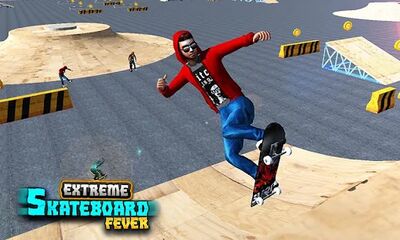 Скачать Skateboard Stunt Game (Взлом Много монет) версия 1.2.0 на Андроид