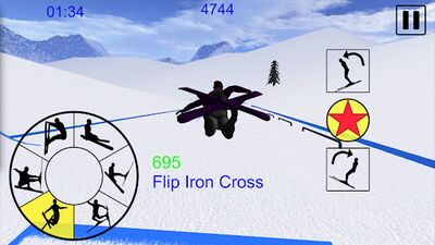 Скачать Ski Freestyle Mountain (Взлом Много монет) версия 1.09 на Андроид