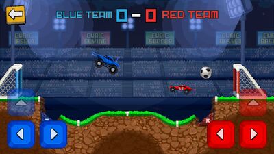 Скачать Pixel Cars. Soccer (Взлом Много денег) версия 2.0 на Андроид