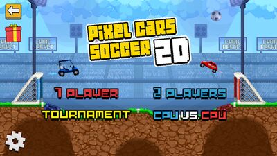 Скачать Pixel Cars. Soccer (Взлом Много денег) версия 2.0 на Андроид