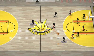 Скачать Stickman Basketball (Взлом Много денег) версия 2.4 на Андроид