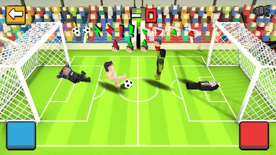 Скачать Cubic Soccer 3D (Взлом Много монет) версия 1.1.9 на Андроид