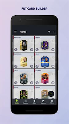 Скачать FUT Card Builder 22 (Взлом Много монет) версия 7.0.8 на Андроид