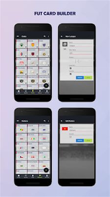 Скачать FUT Card Builder 22 (Взлом Много монет) версия 7.0.8 на Андроид