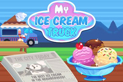 Скачать My Ice Cream Truck - Игры (Взлом Много монет) версия 2.03.10 на Андроид