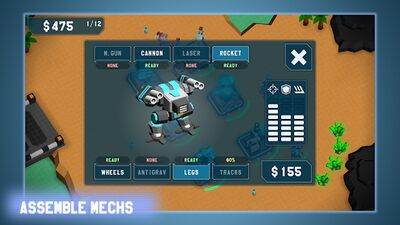 Скачать MechCom - 3D RTS (Взлом Много монет) версия 1.32 на Андроид