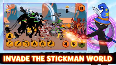 Скачать Stickman Battle 2021: Stick Fight War (Взлом Разблокировано все) версия 1.7.2 на Андроид