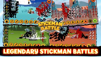 Скачать Stickman Battle 2021: Stick Fight War (Взлом Разблокировано все) версия 1.7.2 на Андроид