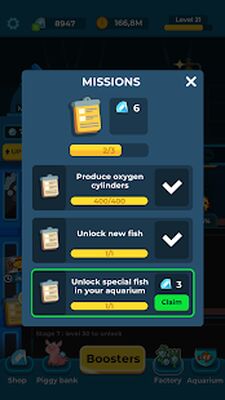 Скачать Idle Fish Aquarium (Взлом Много денег) версия 1.7.9 на Андроид