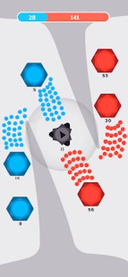 Скачать Clash of Dots - 1v1 RTS (Взлом Много монет) версия 0.7.3 на Андроид