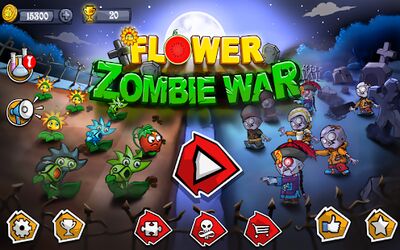 Скачать Flower Zombie War (Взлом Много денег) версия 1.2.6 на Андроид