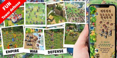 Скачать Empire Defense: Age stick War (Взлом Разблокировано все) версия 34 на Андроид