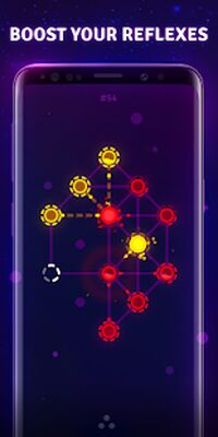 Скачать Splash Wars - glow space strategy game (Взлом Много монет) версия 99 на Андроид