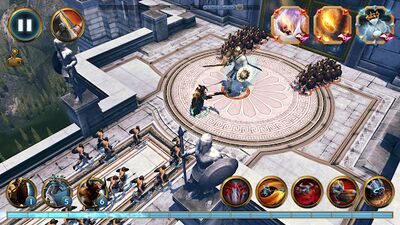 Скачать Olympus Rising: Hero Defense & Стратегическая игра (Взлом Много монет) версия 6.1.13 на Андроид