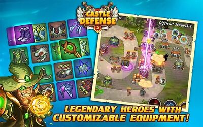 Скачать Castle Defense 2 (Взлом Много денег) версия 3.2.2 на Андроид