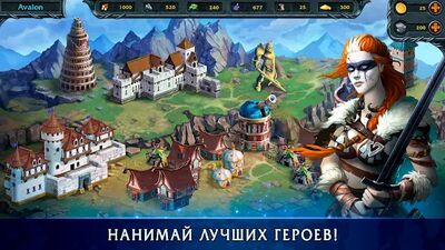 Скачать Heroes of War Magic: Хроники! Пошаговая стратегия (Взлом Много денег) версия 1.7.2 на Андроид