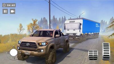 Скачать Offroad Pickup Truck Driving Simulator (Встроенный кеш) версия Зависит от устройства на Андроид