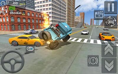 Скачать Monster Truck Stunts Simulator (Встроенный кеш) версия 1.2 на Андроид