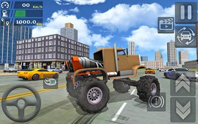 Скачать Monster Truck Stunts Simulator (Встроенный кеш) версия 1.2 на Андроид