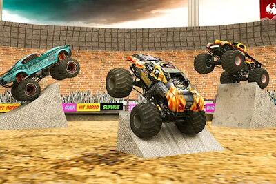 Скачать Monster Truck Demolition Derby: Stunts Game 2021 (Все открыто) версия 3.3 на Андроид