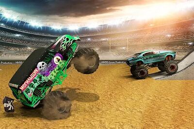 Скачать Monster Truck Demolition Derby: Stunts Game 2021 (Все открыто) версия 3.3 на Андроид