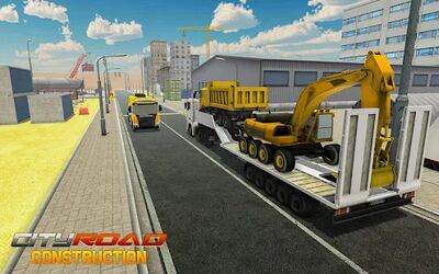 Скачать City Construction Snow Excavator Simulator (Неограниченные функции) версия 1.0.6 на Андроид