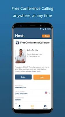 Скачать Free Conference Call (Неограниченные функции) версия 2.4.33.1 на Андроид