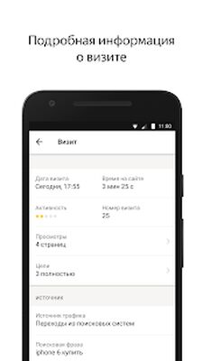 Скачать Яндекс.Метрика (Полная) версия 1.53 на Андроид