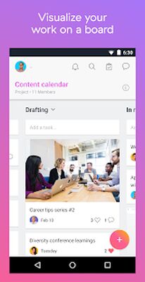 Скачать Asana: Your work manager (Неограниченные функции) версия 6.81.6 на Андроид