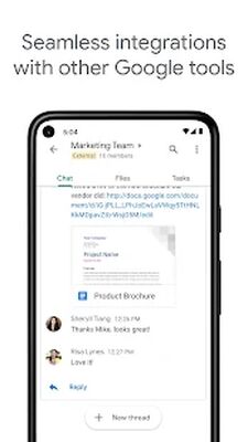 Скачать Google Chat (Встроенный кеш) версия Зависит от устройства на Андроид