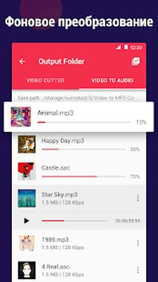 Скачать Видео в MP3 конвертер - Рингтон сделать, вырезать (Полный доступ) версия Зависит от устройства на Андроид