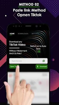 Скачать Video Downloader for TikTok - No Watermark (Встроенный кеш) версия 1.0.88 на Андроид