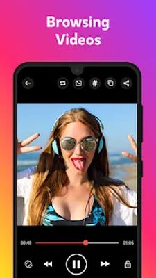 Скачать Загрузчик видео для Instagram (Неограниченные функции) версия 1.14.9 на Андроид