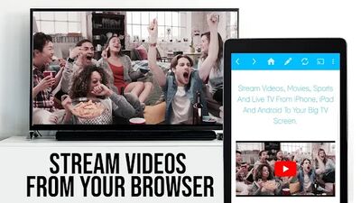 Скачать TV Cast for Chromecast (Полная) версия 2.42 на Андроид