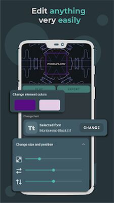Скачать PixelFlow - Intro maker,Outro,Text Animation Maker (Без кеша) версия 2.3.6 на Андроид