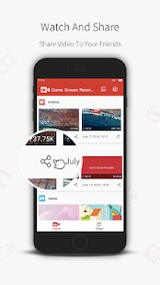 Скачать Game Screen Recorder (Встроенный кеш) версия 1.2.9 на Андроид