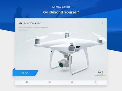 Скачать DJI GO 4--For drones since P4 (Разблокированная) версия 4.3.37 на Андроид