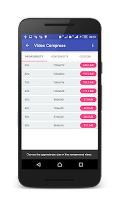 Скачать Видео Сжатие (Разблокированная) версия 5.0.2 на Андроид