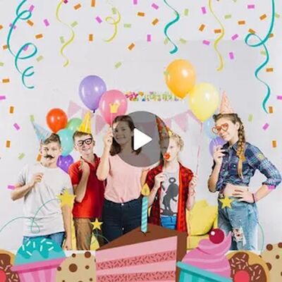 Скачать видео на день рождения с музыкой и фото (Все открыто) версия 8.0 на Андроид