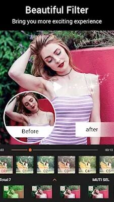 Скачать Beauty Video - Music Video Editor & Slide Show (Неограниченные функции) версия 3.5.7.1 на Андроид